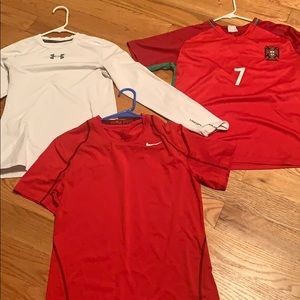 Three boys shirts, excellent condition